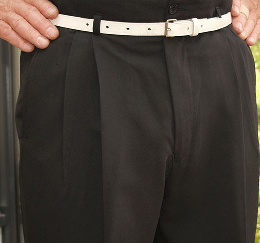 1950s Rockabilly Style Trousers - Black