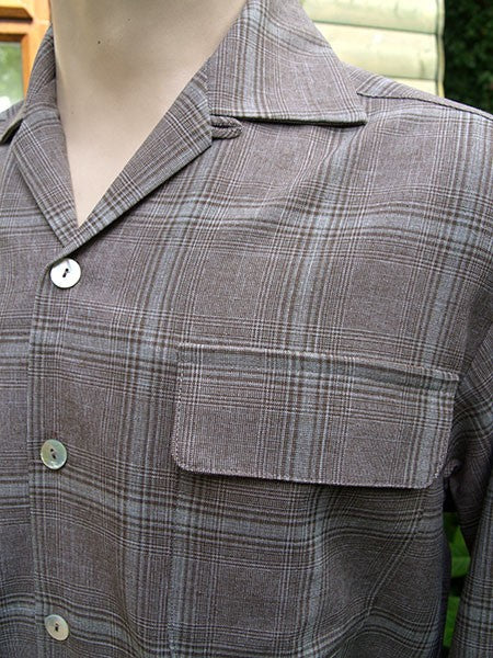 Gab Style Shirt - Brown Plaid