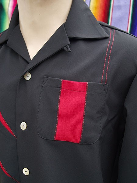 Sharks Gill Shirt - Black/Red