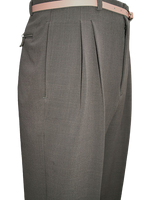 High Waisted Trousers - Dove Grey