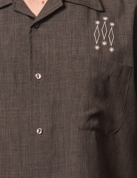Steady Clothing - Mid Century Charcoal Shirt