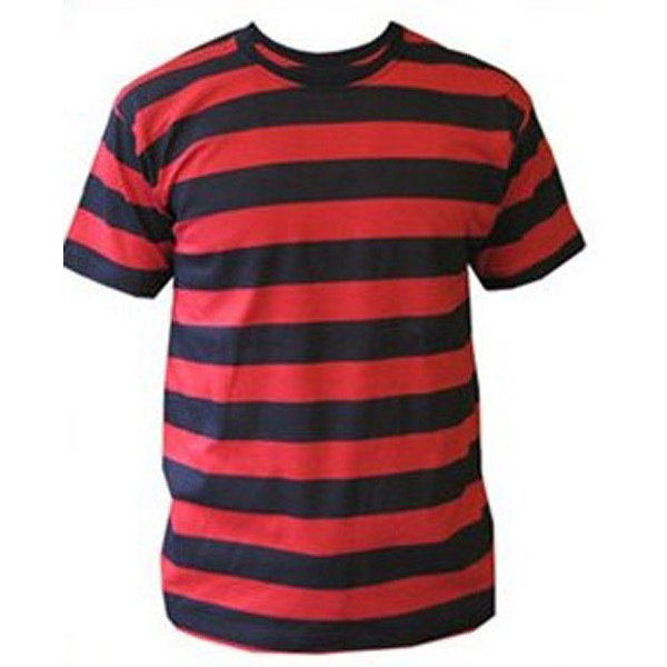 red stripe t shirt