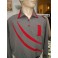 Grey/Red - Sharks Gill Gaucho Shirt