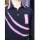 Black/Pink - Sharks Gill Gaucho Shirt