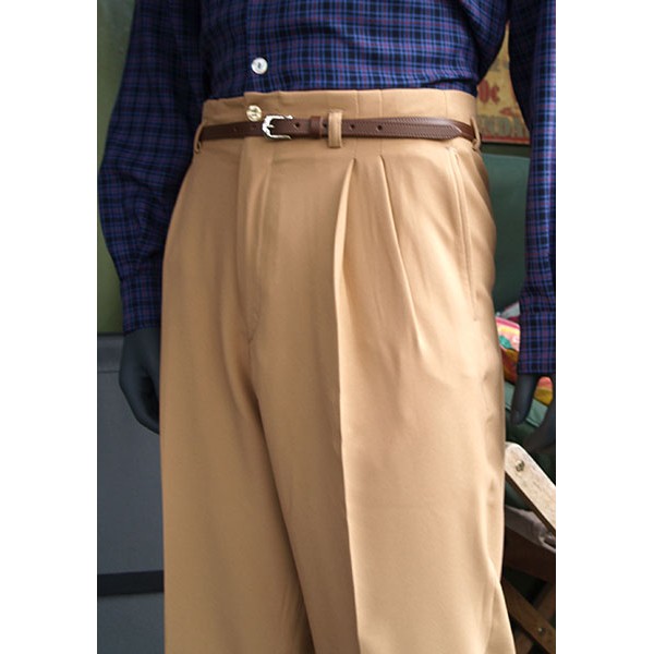 Camel High Waisted Trousers