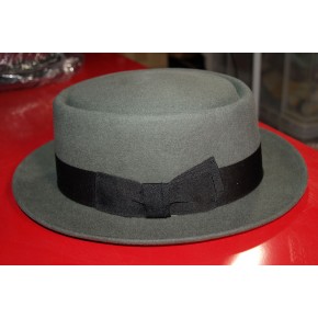 Grey - Pork Pie Hat