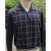 Black Window Pane Check - Gaucho Shirt