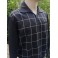 Black Window Pane Check - Gaucho Shirt