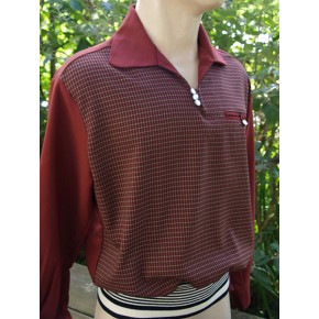 Rust/Burgundy Check Gaucho Shirt