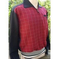 Black/Red Check Gaucho Shirt