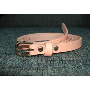 Pink skinny belt hotsell