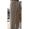 Cream 40Ts High Waisted Trousers