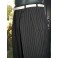 Black 40Ts Double Pinstripe Trousers