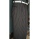 Black 40Ts Double Pinstripe Trousers