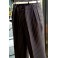 Black 40Ts Double Pinstripe Trousers