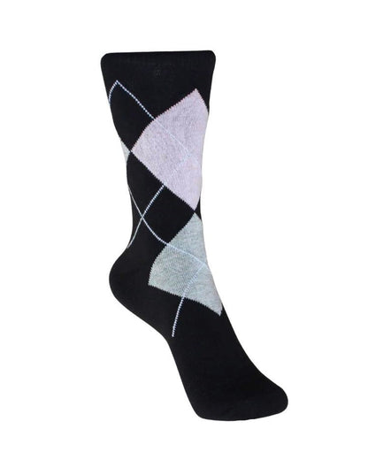 Argyle Socks - Black