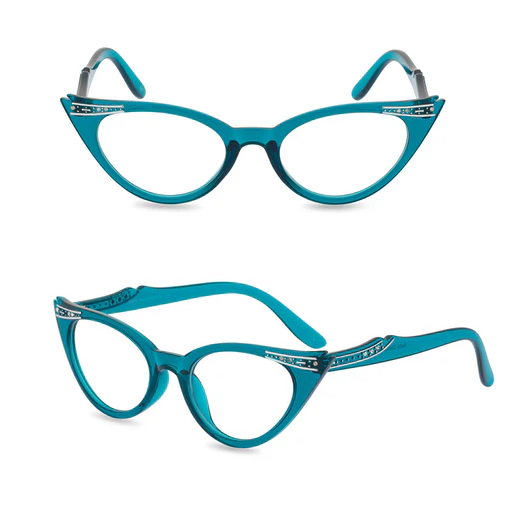 Betty Reading Glasses -  Turquoise