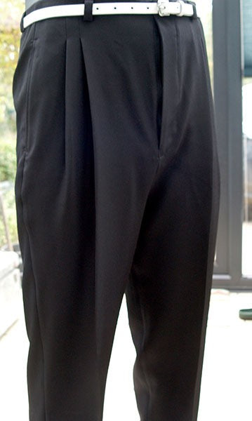 High Waisted Trousers - Black
