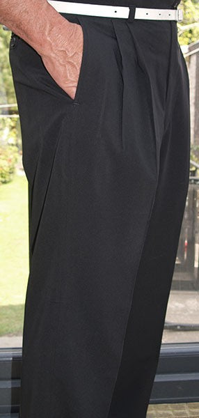 High Waisted Trousers - Black