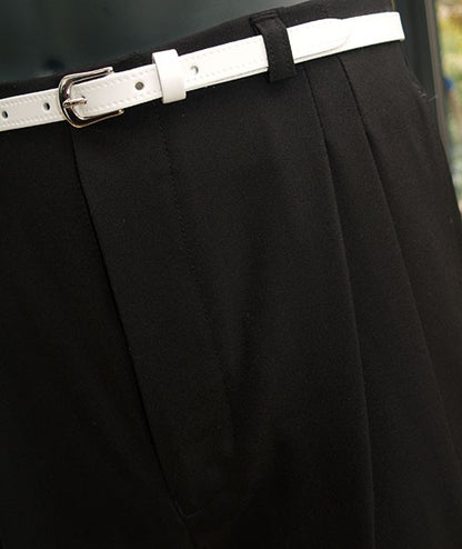 High Waisted Trousers - Black