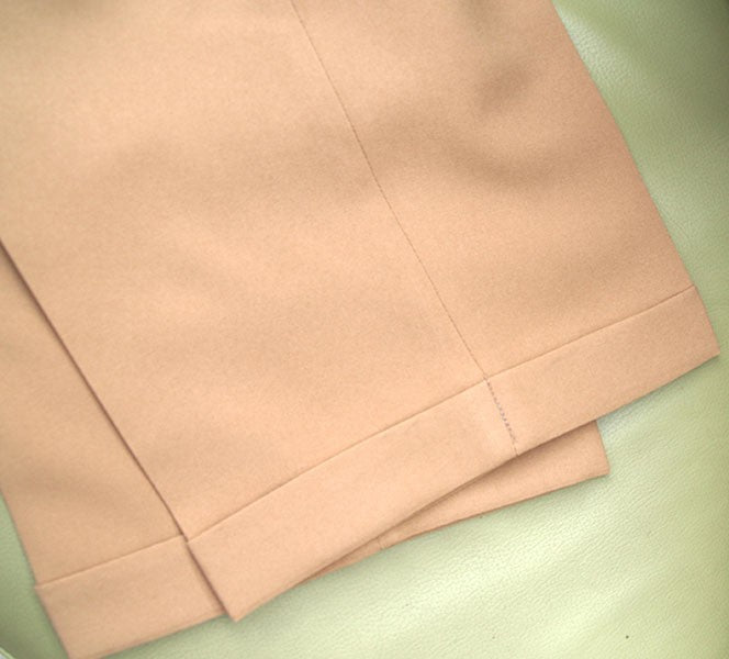 High Waisted Trousers - Camel