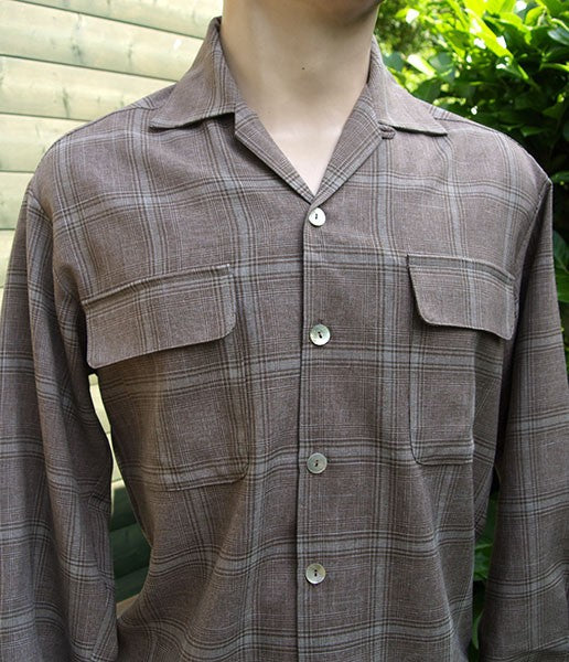 Gab Style Shirt - Brown Plaid