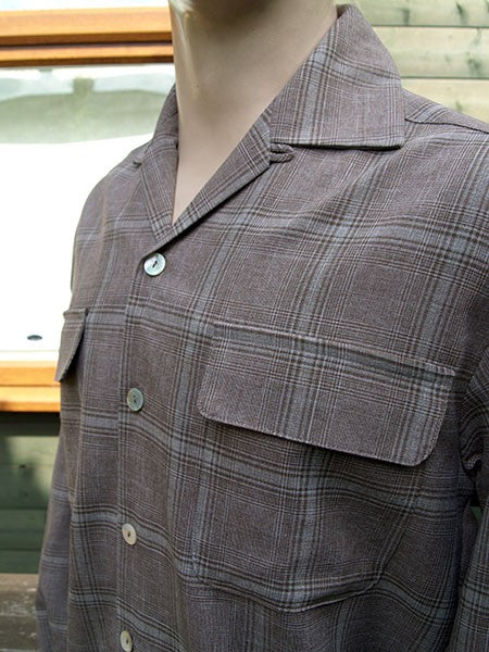 Gab Style Shirt - Brown Plaid