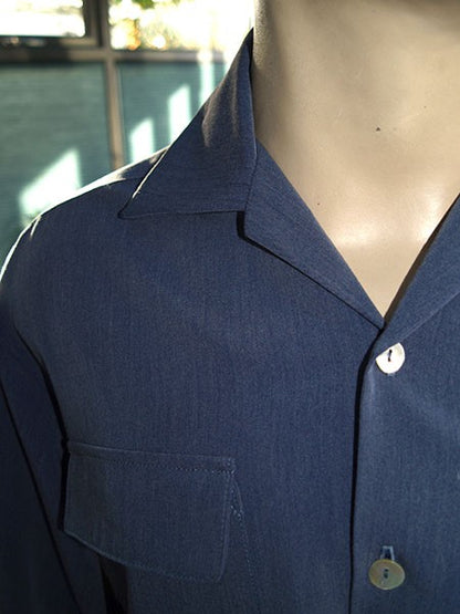 Gab Style Shirt - Cobalt Blue