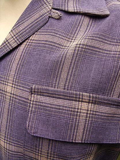 Gab Style Shirt - Mauve Plaid