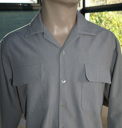 Gab Style Shirt - Silver Grey