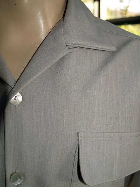 Gab Style Shirt - Silver Grey