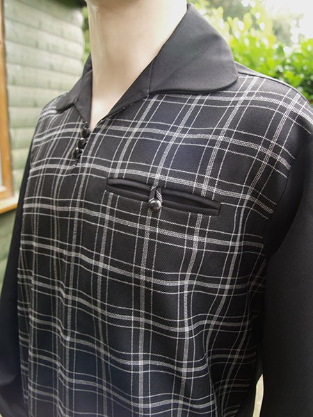 Gaucho Shirt - Black Check