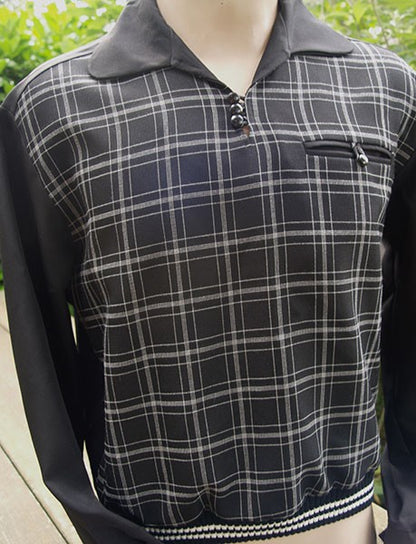 Gaucho Shirt - Black Check