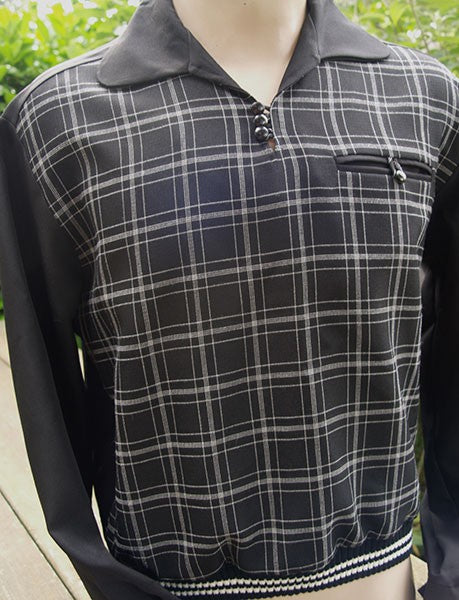 Gaucho Shirt - Black Check