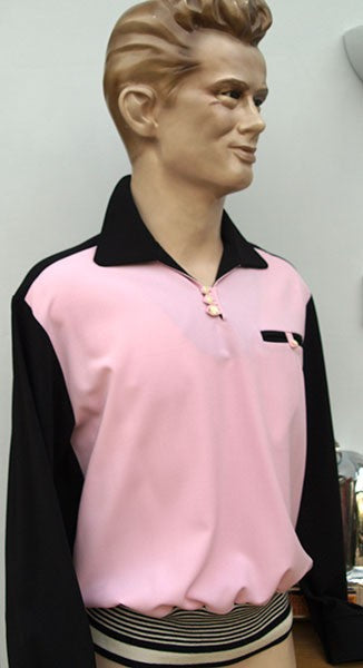 Gaucho Shirt - Black/Pink