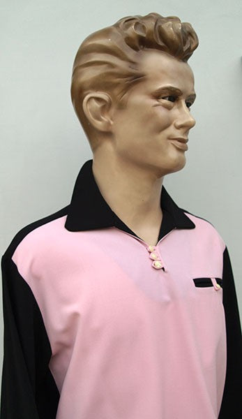Gaucho Shirt - Black/Pink