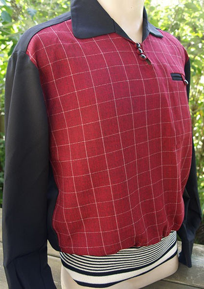 Gaucho Shirt - Black/Red Check