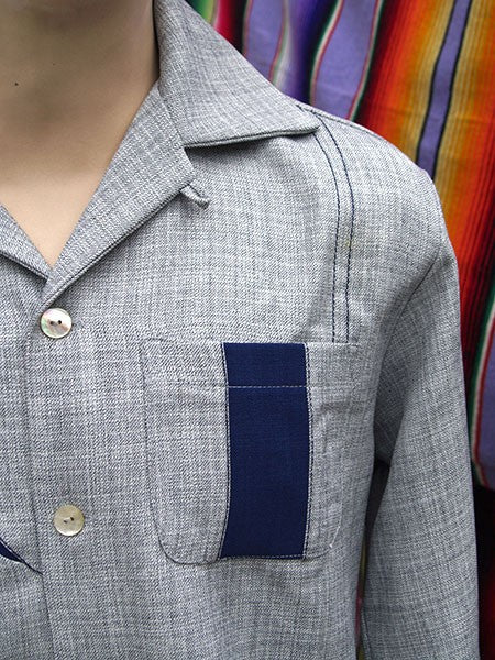 Sharks Gill Shirt - Grey/Blue
