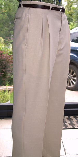 High Waisted Trousers - Soft Cream