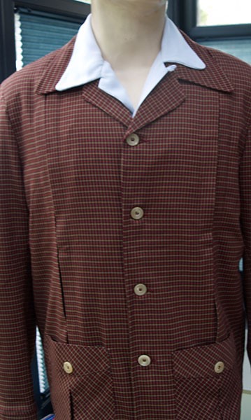 Hollywood Jacket - Dark Red Check
