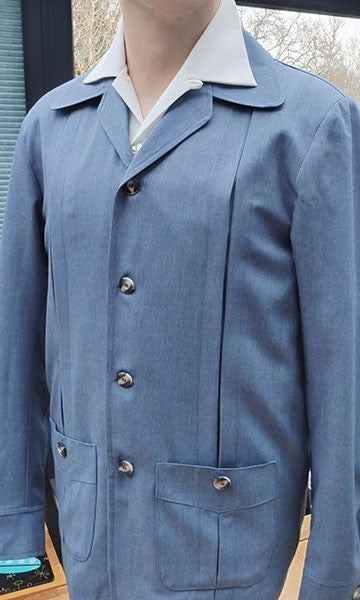 Hollywood Jacket - Blue Slate