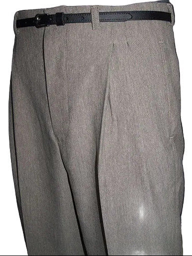 1950s Rockabilly Style Trousers - Lt Beige Tweed