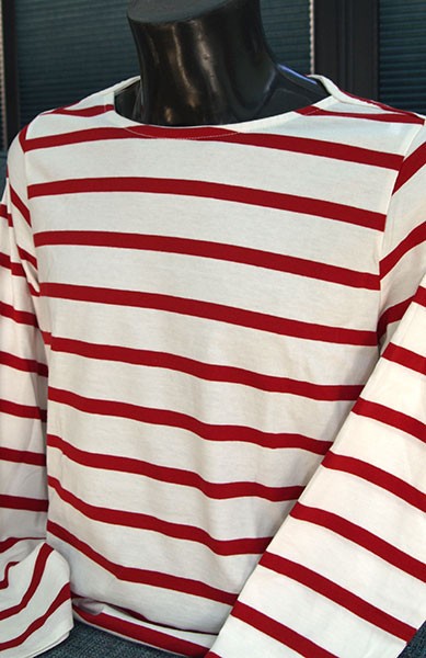 Red & White Breton Tee - Long Sleeve