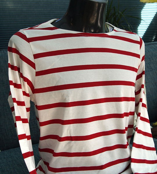Red & White Breton Tee - Long Sleeve
