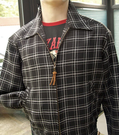 Ricky Jacket - Black Check