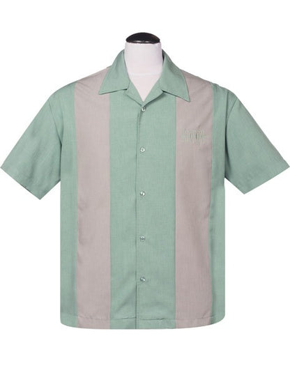 Steady Clothing - Simple Times Mint Panel Shirt