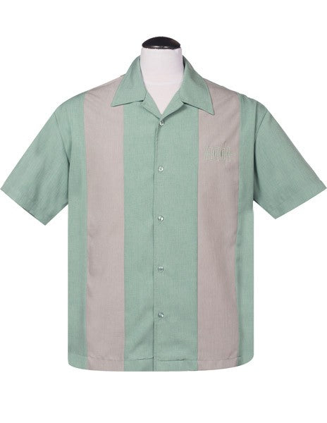 Steady Clothing - Simple Times Mint Panel Shirt