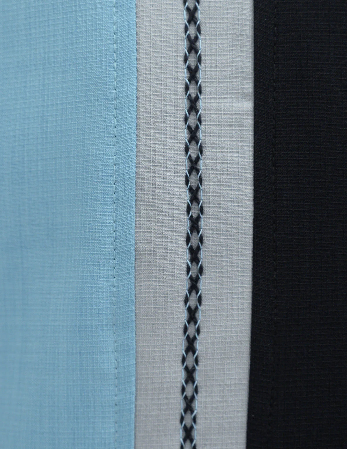 Steady Clothing - The Charles Bowling Shirt - Black/Aqua/Silver