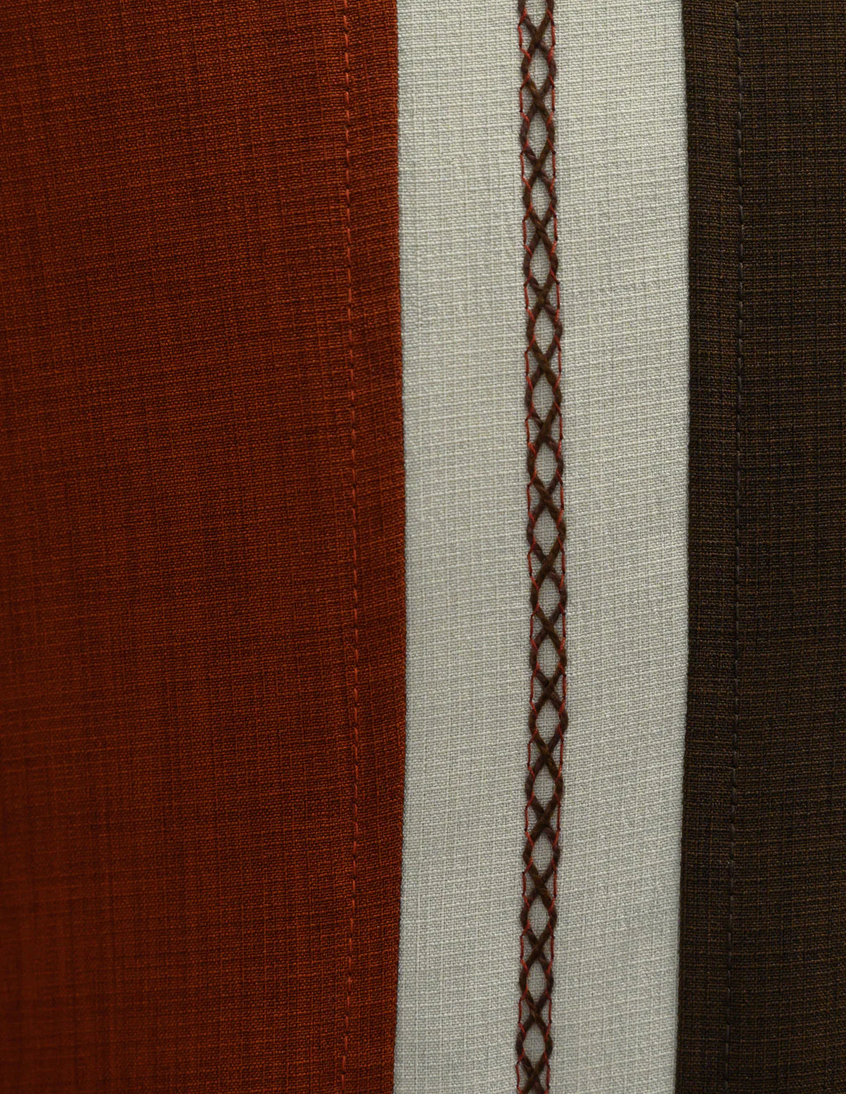 Steady Clothing - The Charles Bowling Shirt - Brown/Rust/Stone