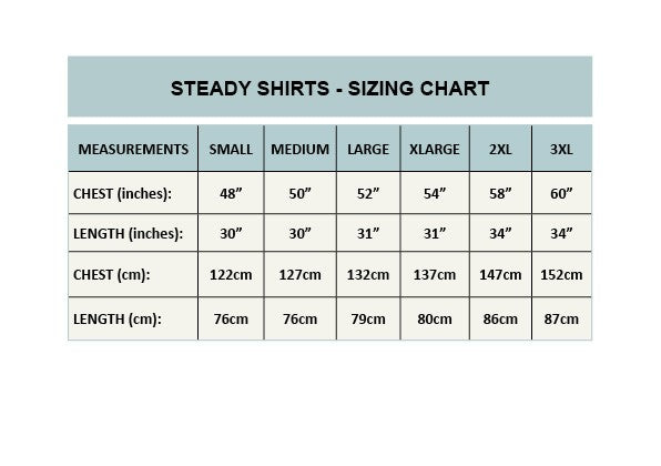 Steady Clothing - Blue Split Crown Panel Shirt